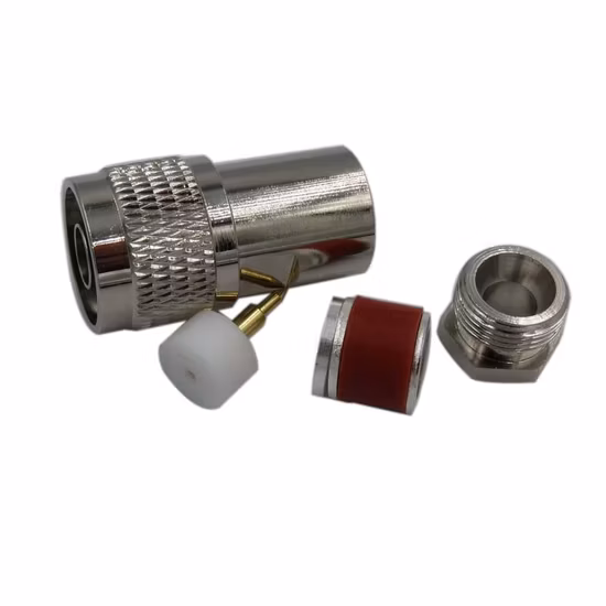 RF Coaxial N Type Male Clamp Connector for 5D