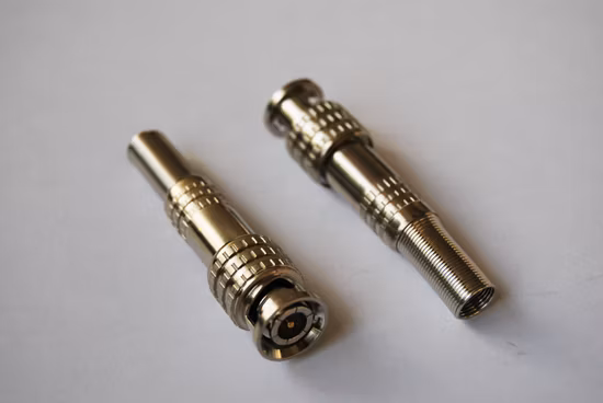 USA Type BNC Male Q9 Connector with Spring for CCTV